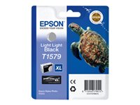 Epson T1579 - light light black - original - bläckpatron C13T15794010