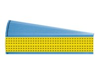 Brady Solid Numbers on Coloured Background Wire Marker Card Legend 24 - lednings/kabelmärkare (förtryckt) WM-24-YL-PK