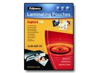 Fellowes Laminating Pouches Capture 125 micron - 100 - 75 x 105 mm - lamineringsfickor 5306901