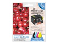 MediaRange - 4-pack - svart, gul, cyan, magenta - kompatibel - bläckpatron (alternativ för: HP 932, HP 933) MRHP932B933C