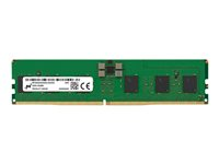 Micron - DDR5 - modul - 16 GB - DIMM 288-pin - 4800 MHz / PC5-38400 - registrerad MTC10F1084S1RC48BA1R