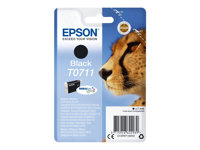 Epson T0711 - svart - original - bläckpatron C13T07114022