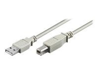 MicroConnect - USB-kabel - USB till USB typ B - 3 m USBAB3
