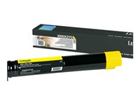 Lexmark - Extra lång livslängd - gul - original - tonerkassett - LCCP X950X2YG