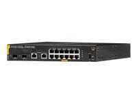 HPE Aruba 6000 12G Class4 PoE 2G/2SFP 139W Switch - switch - 12 portar - Administrerad - rackmonterbar R8N89A#ABB