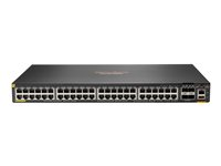 HPE Aruba Networking CX 6200F 48G Class4 PoE 4SFP+ 740W Switch - switch - max. staplingsavstånd 10 kms - 48 portar - Administrerad - rackmonterbar JL728B#ACE