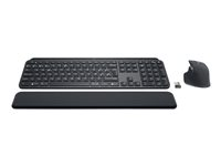 Logitech MX Keys Combo for Business - sats med tangentbord och mus - QWERTY - spanska - Europa - grafit 920-010230