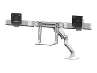 Ergotron HX monteringssats - Patenterade Constant Force-tekniken - för 2 LCD-bildskärmar - vit 45-521-216