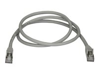 StarTech.com cat6a ethernet-kabel - patch-kabel - 5 m - grå 6ASPAT5MGR