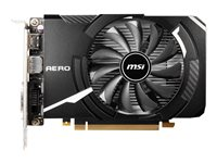 MSI GeForce GTX 1650 D6 AERO ITX OC - grafikkort - GF GTX 1650 - 4 GB GTX 1650 D6 AERO ITX OC