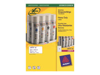 Avery Heavy Duty Laser Labels - etiketter - 480 etikett (er) - 63.5 x 33.9 mm L4773-20