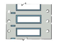 Brady PermaSleeve Wire Marking B-342 - fodral - matt - 5000 stk - 11.15 x 19.05 mm PS-250-150-WT-2