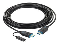 C2G 25ft (7.6m) C2G Performance Series High Speed HDMI Active Optical Cable (AOC) - 4K 60Hz Plenum Rated - HDMI-kabel - 7.6 m C2G41482