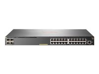 HPE Aruba 2930F 24G PoE+ 4SFP+ - switch - 24 portar - Administrerad - rackmonterbar JL255A#B2C