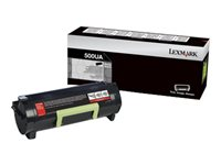 Lexmark 500XA - Extra lång livslängd - svart - original - tonerkassett - LCCP 50F0XA0