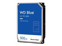 WD Blue - hårddisk - 500 GB - SATA 6Gb/s WD5000AZRZ