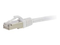 C2G Cat6a Booted Shielded (STP) Network Patch Cable - patch-kabel - 5 m - vit 89939