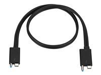 HP - Thunderbolt-kabel - 70 cm 3XB95AA