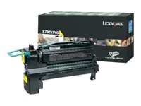 Lexmark - Extra lång livslängd - gul - original - tonerkassett - LRP 24B5834