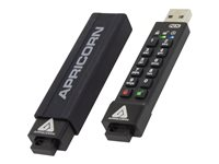 Apricorn Aegis Secure Key 3NX - USB flash-enhet - 256 GB ASK3-NX-256GB