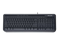Microsoft Wired Desktop 600 for Business - sats med tangentbord och mus - tysk - svart 3J2-00013