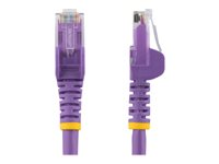 StarTech.com 3m CAT6 Ethernet Cable, 10 Gigabit Snagless RJ45 650MHz 100W PoE Patch Cord, CAT 6 10GbE UTP Network Cable w/Strain Relief, Purple, Fluke Tested/Wiring is UL Certified/TIA - Category 6 - 24AWG (N6PATC3MPL) - nätverkskabel - 3 m - lila N6PATC3MPL