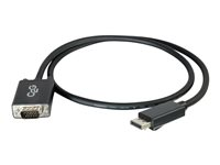 C2G 15ft DisplayPort to VGA Adapter Cable - M/M - videoadapterkabel - DisplayPort till HD-15 (VGA) - TAA-kompatibel - 4.57 m 54343