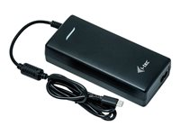 i-Tec Universal Charger USB-C PD 3.0 + 1x USB 3.0 - strömadapter - 112 Watt CHARGER-C112W