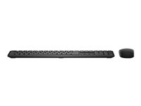 Dell Pro KM5221W - sats med tangentbord och mus - QWERTY - isländsk - svart Inmatningsenhet KM5221WBKB-ICE