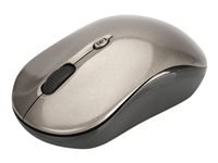Ednet Notebook Mouse - mus - 2.4 GHz - svart, antracit 81166