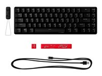 HyperX Alloy Origins 65 - tangentbord - QWERTY - amerikansk - svart Inmatningsenhet 4P5D6AA#ABA