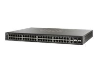 Cisco Small Business SG500-52MP - switch - 52 portar - Administrerad - rackmonterbar SG500-52MP-K9-G5