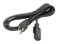 Black Box Power Cord 5-15P to C13, 6.5-ft. - strömkabel - NEMA 5-15 till IEC 60320 C13 - 2 m EPXR08