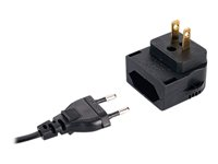 ANSMANN Adapter Plug US - adapter för effektkontakt - 2-polig till Eurokontakt 10950127
