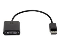 HP DisplayPort to DVI-D Adapter - DisplayPort-adapter - 19 cm FH973AA