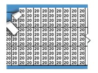 Brady Solid Numbers Miniature Wire Marker Card Legend 20 - lednings/kabelmärkare (förtryckt) TMM-20-PK