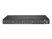 HPE Aruba 6200M 48G 4SFP+ TAA Switch - switch - max. staplingsavstånd 10 kms - 48 portar - Administrerad - rackmonterbar - TAA-kompatibel R8V10A