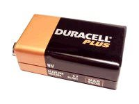 Duracell Plus batteri x 9V - alkaliskt 142190