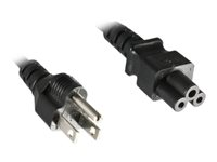 MicroConnect - strömkabel - IEC 60320 C5 till power JIS C 8303 - 1.8 m PE010818JAPAN