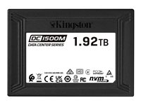 Kingston Data Center DC1500M - SSD - 1.92 TB - U.2 PCIe 3.0 x4 (NVMe) SEDC1500M/1920G