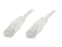 MicroConnect nätverkskabel - 30 m - vit UTP630W