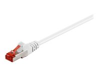 MicroConnect nätverkskabel - 25 m - vit SSTP625W