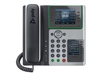 Poly Edge E450 - VoIP-telefon med nummerpresentation/samtal väntar - 3-riktad samtalsförmåg 82M90AA