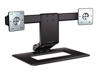 HP Adjustable Dual Display Stand ställ - för 2 LCD-bildskärmar AW664AA#AC3