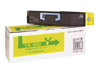 Kyocera TK 880Y - gul - original - tonerkassett 1T02KAANL0