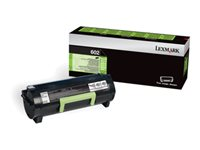 Lexmark 602 - svart - original - tonerkassett - LCCP, LRP 60F2000