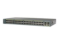 Cisco Catalyst 2960-Plus 48PST-L - switch - 48 portar - Administrerad - rackmonterbar WS-C2960+48PST-L