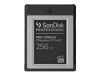SanDisk - flash-minneskort - 256 GB - CFexpress, typ B SDPCVN4-256G-GNANN