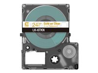 Epson LabelWorks LK-6TKN - bandpatron - metallisk - 1 kassett(er) - Rulle (2,4 cm x 9 m) C53S672098