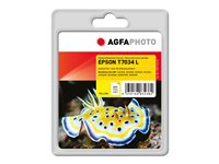 AgfaPhoto - gul - kompatibel - bläckpatron (alternativ för: Epson C13T70344010, Epson T7034) APET703YD